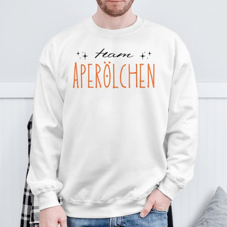 Team Aperölchen Holy Aperollin Spritz Aperoly Aperoli Sweatshirt Geschenke für alte Männer