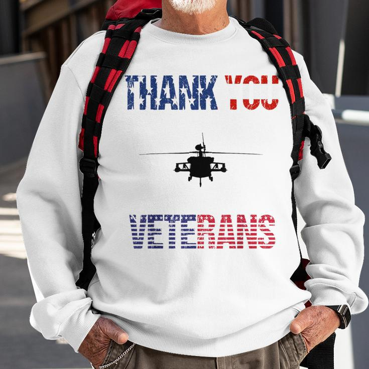 Thank You Veteran Day Dd 214 American Army Flag 2018 Sweatshirt Gifts for Old Men