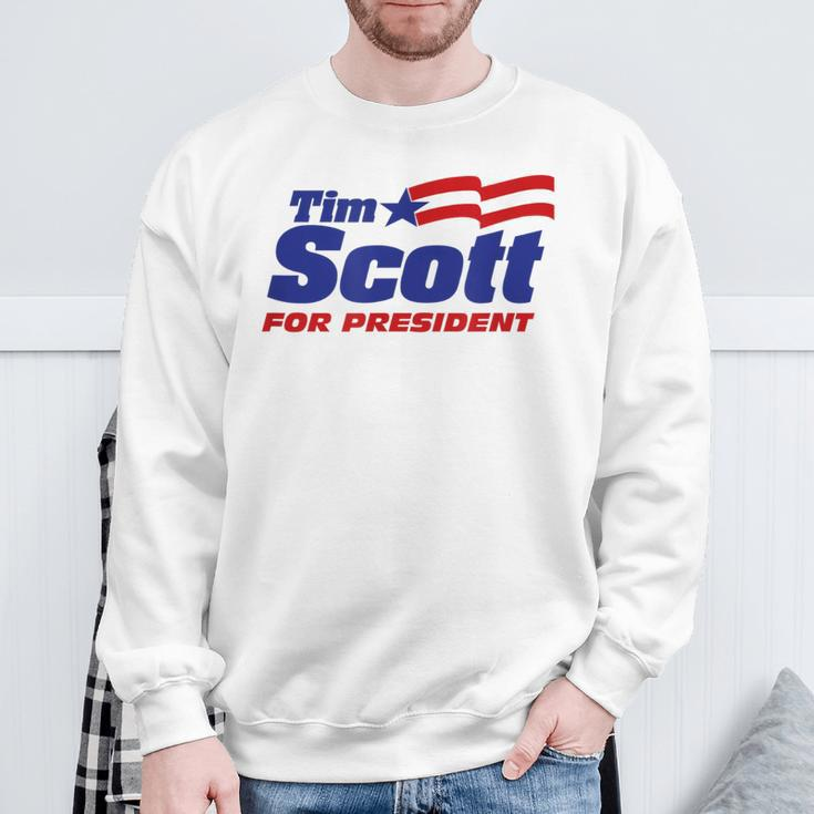 Tim Scott For President 2024 Scott 2024 Republican Patriot Sweatshirt Gifts for Old Men