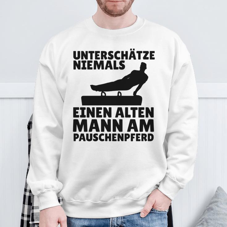 Turner Papa Geräteturnerater Bodenturner Dad Gymnastik Sweatshirt Geschenke für alte Männer