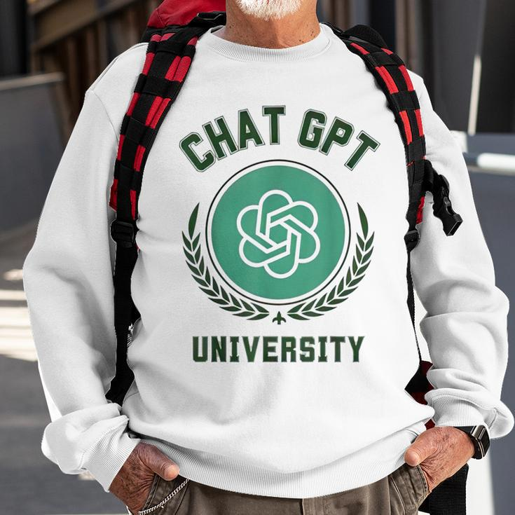 University Of Chat Gpt Sweatshirt Gifts for Old Men