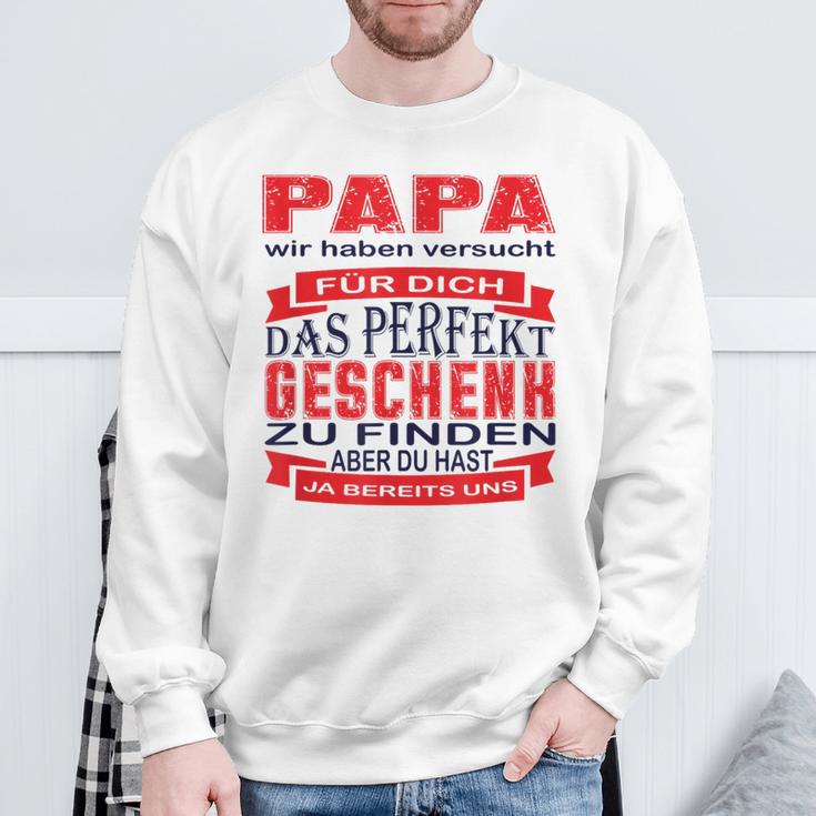 Vater Tochter Sohnatertagatertagsgeschenk Für Papa Sweatshirt Geschenke für alte Männer