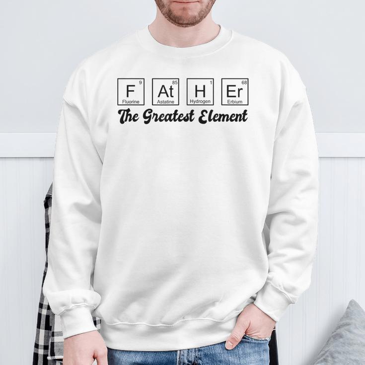 Vaterelement Geschenk Für Papaatertag Wissenschaft Humor Sweatshirt Geschenke für alte Männer