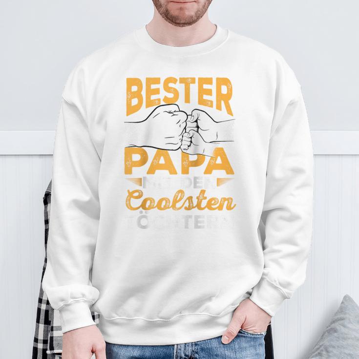 Vatertagater Tochter Opa Stolzer Papa Raglan Sweatshirt Geschenke für alte Männer