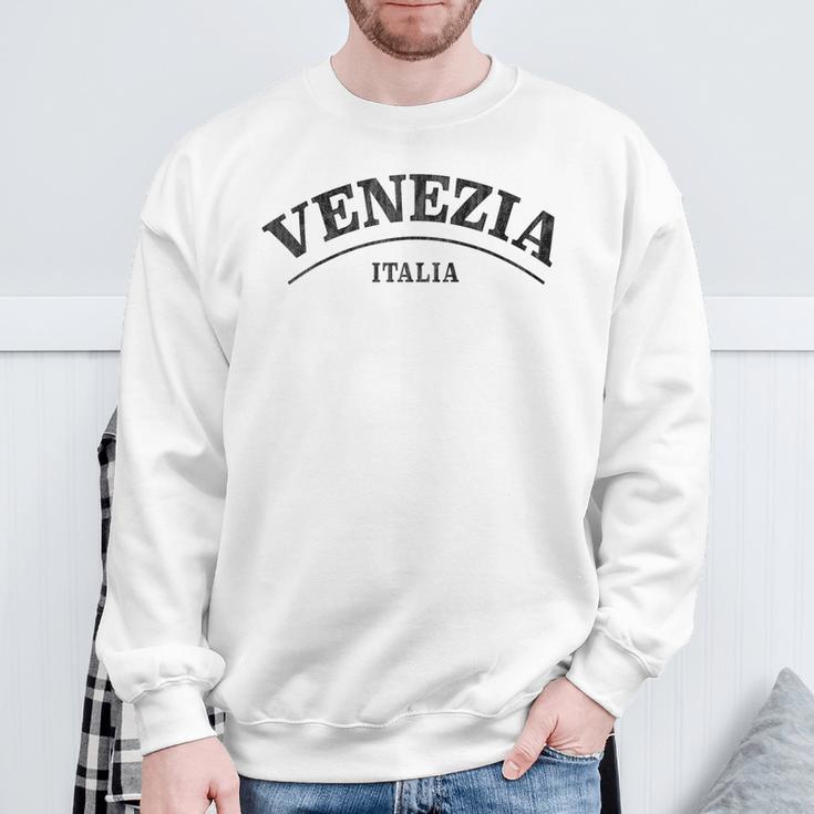 Venezia Italia Venice Italy Gray Sweatshirt Geschenke für alte Männer