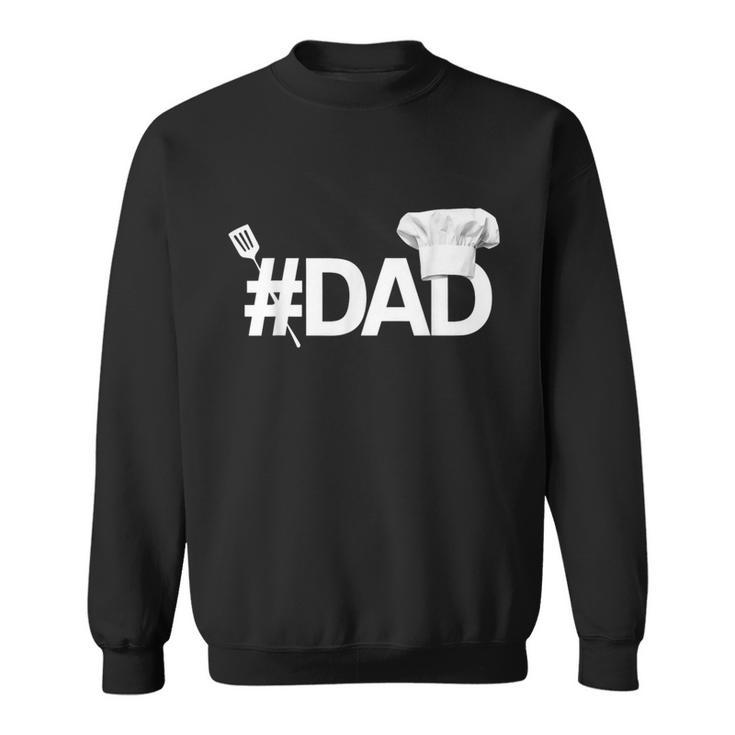 1 Daddy Number One Cooking Dad For Fathers Day Mens Sweatshirt