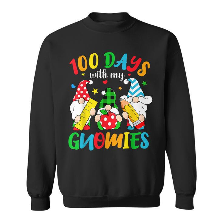 100 Days With My Gnomies Gnome 100 Days Of School Brighter Sweatshirt