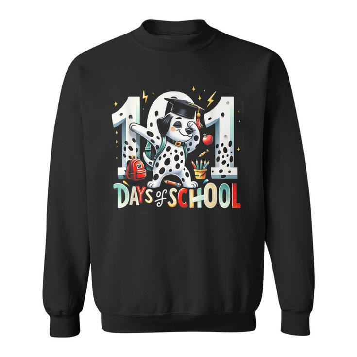 101 Days Of School Back To School Dog Lovers Outfit Costume Sweatshirt