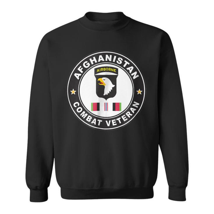 101St Airborne Division Oef Combat Veteran Sweatshirt