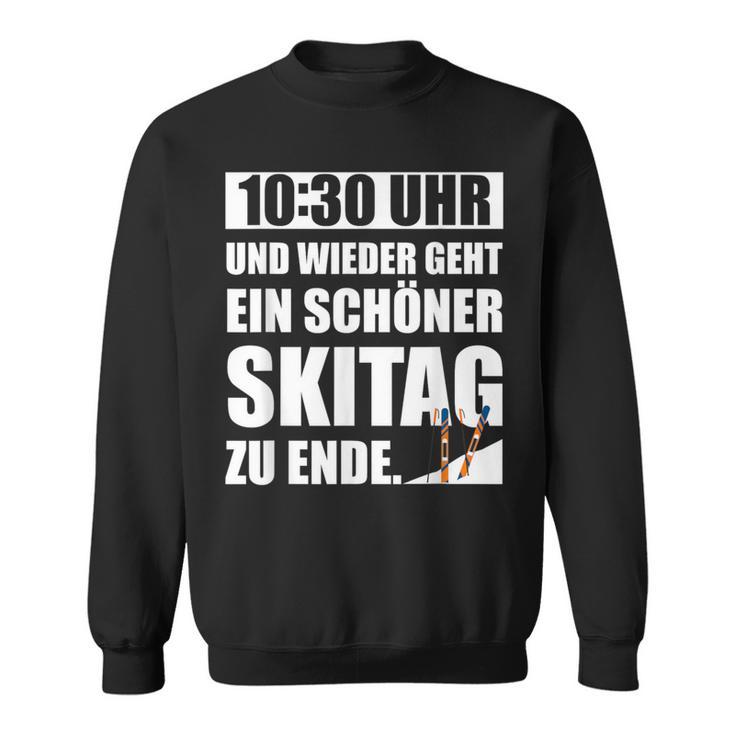 1030 Ahr Skiabenteuer Sweatshirt, Abschluss eines Schönen Skitags