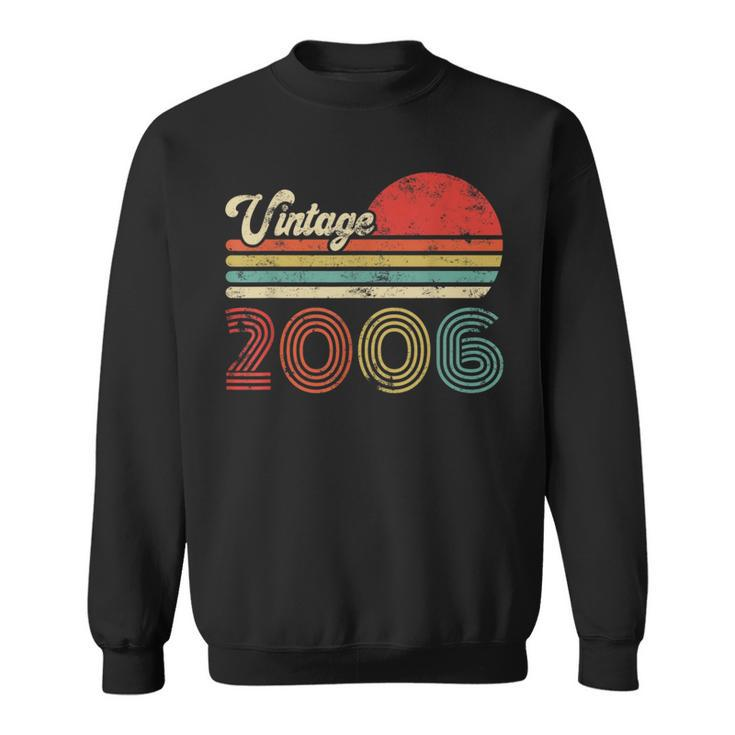 18 Year Old Birthday Vintage 2006 18Th Birthday Sweatshirt