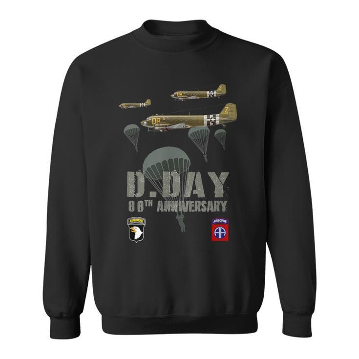 1944 D-Day 2024 80Th Anniversary Normandy Sweatshirt