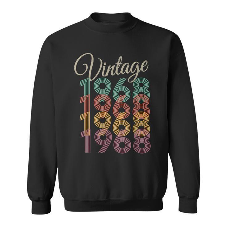 1968 Vintage Style Birthday Sweatshirt