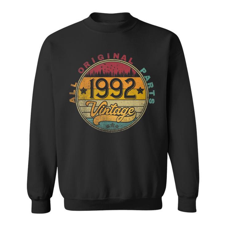 1992 30Th Birthday 30 Years Old Vintage Retro Original Sweatshirt