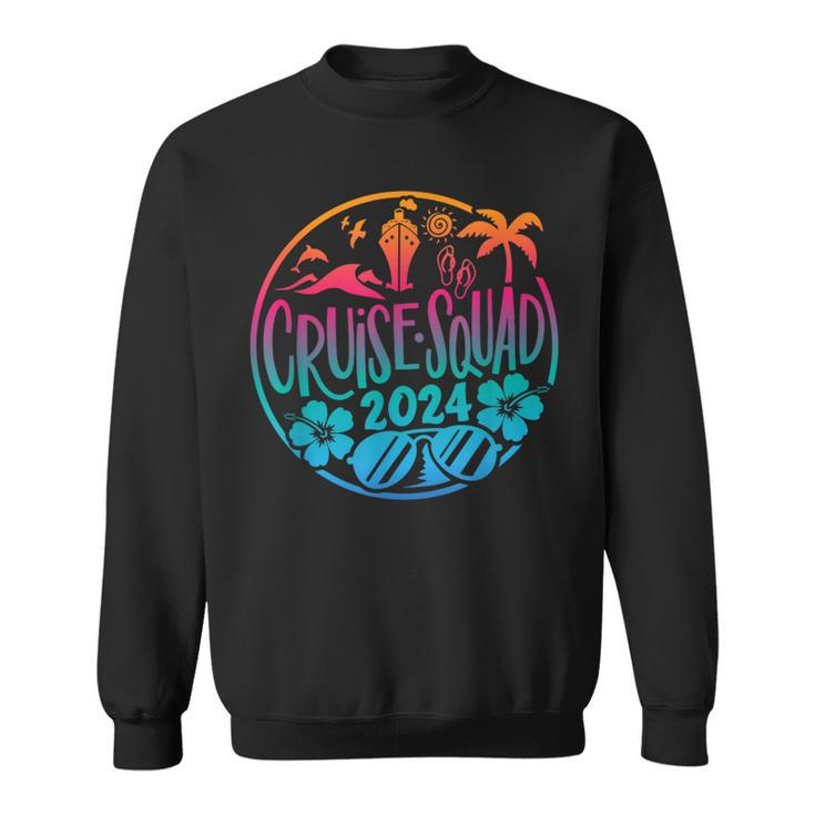 2024 Cruise Squad Vacation Beach Matching Group Sweatshirt