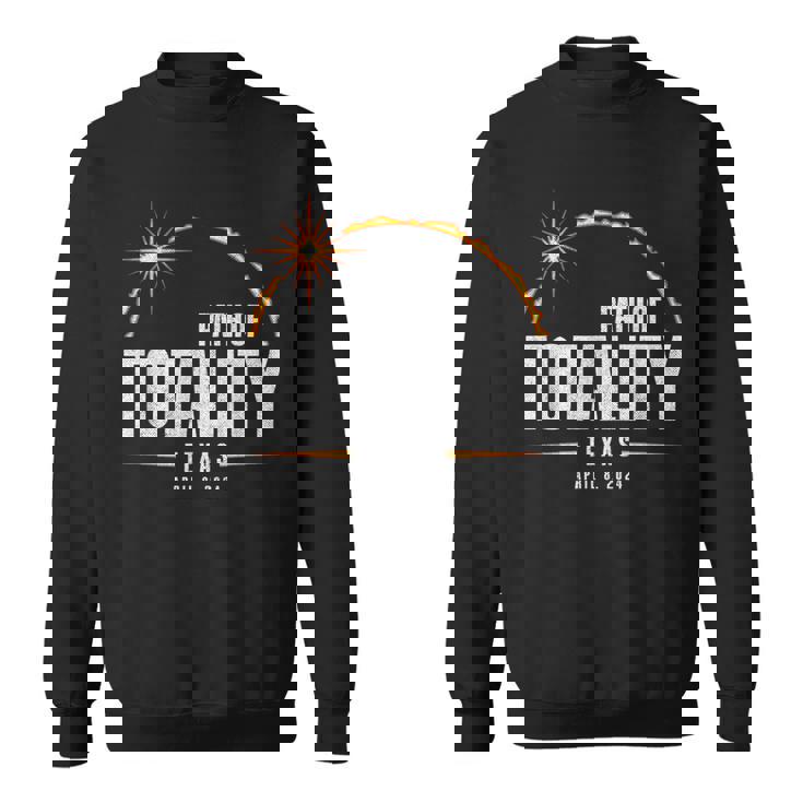 2024 Total Solar Eclipse Texas Total Eclipse 2024 Sweatshirt