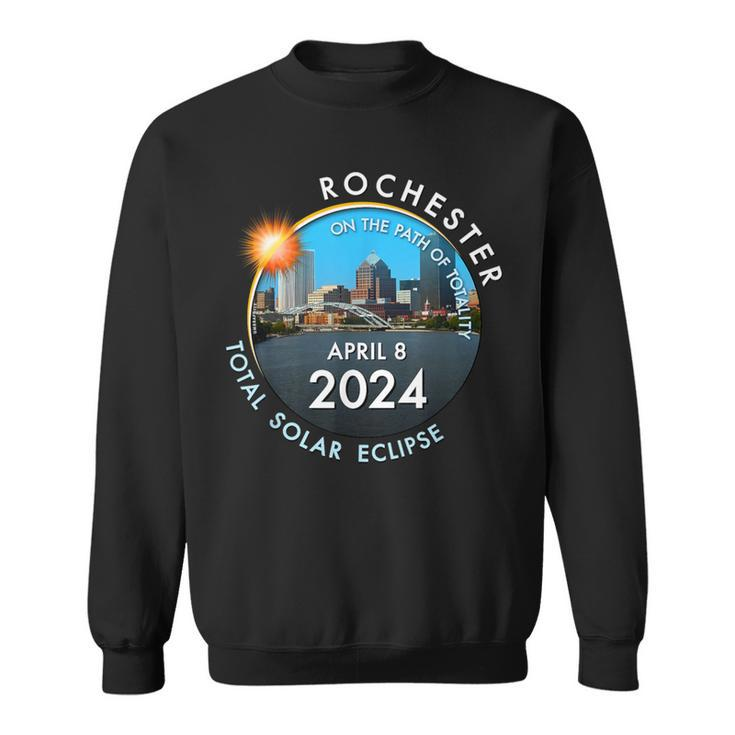 2024 Total Solar Eclipse Totality Rochester New York 26 Sweatshirt