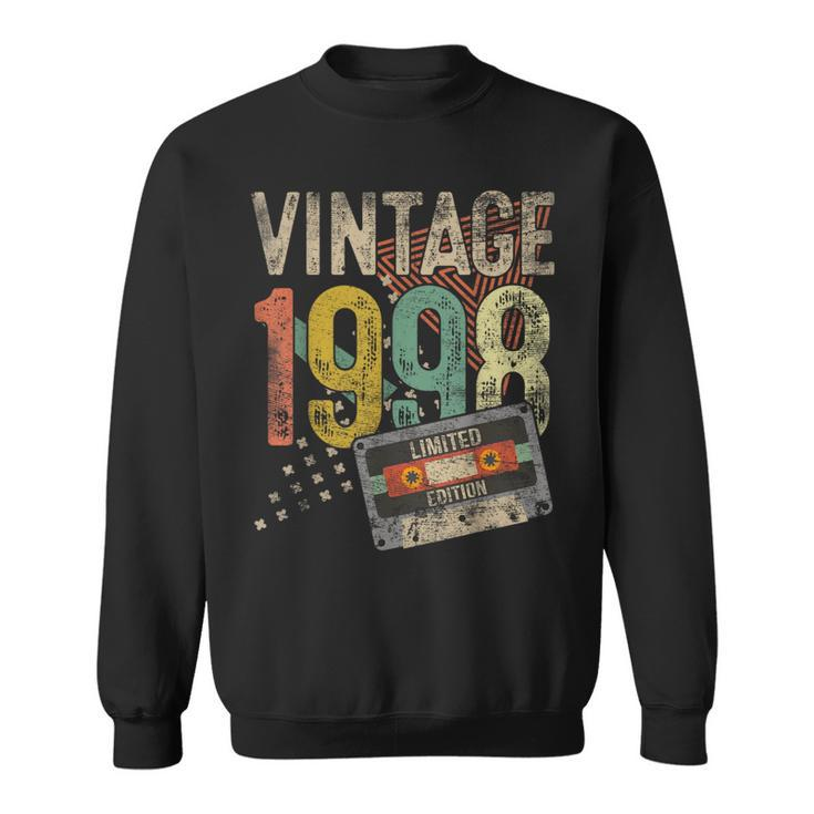 25 Year Old Vintage 1998 Limited Edition 25Th Birthday Sweatshirt