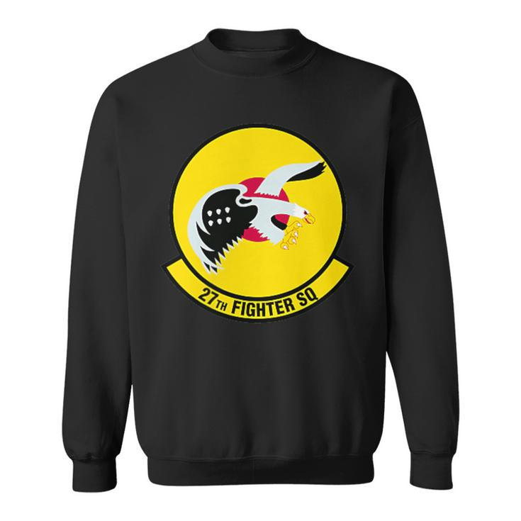 27Th Fighter Squadron Langley Fighter F-22 Military Patch Sweatshirt