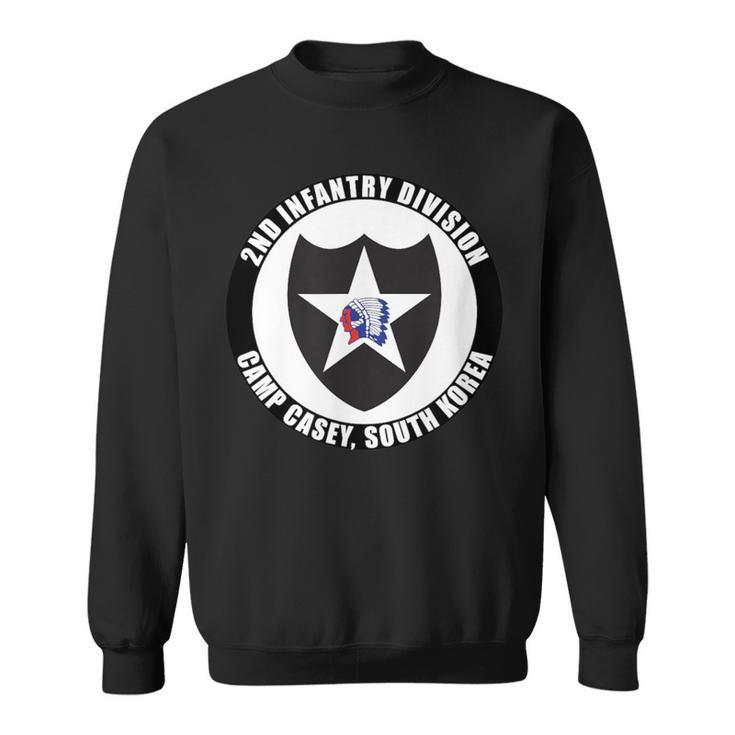 2Nd Infantry Division Camp Casey Korea Emblem Veteran Sweatshirt