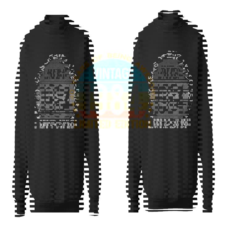 40Th Birthday 40 Year Old Vintage 1984 Limited Edition Sweatshirt