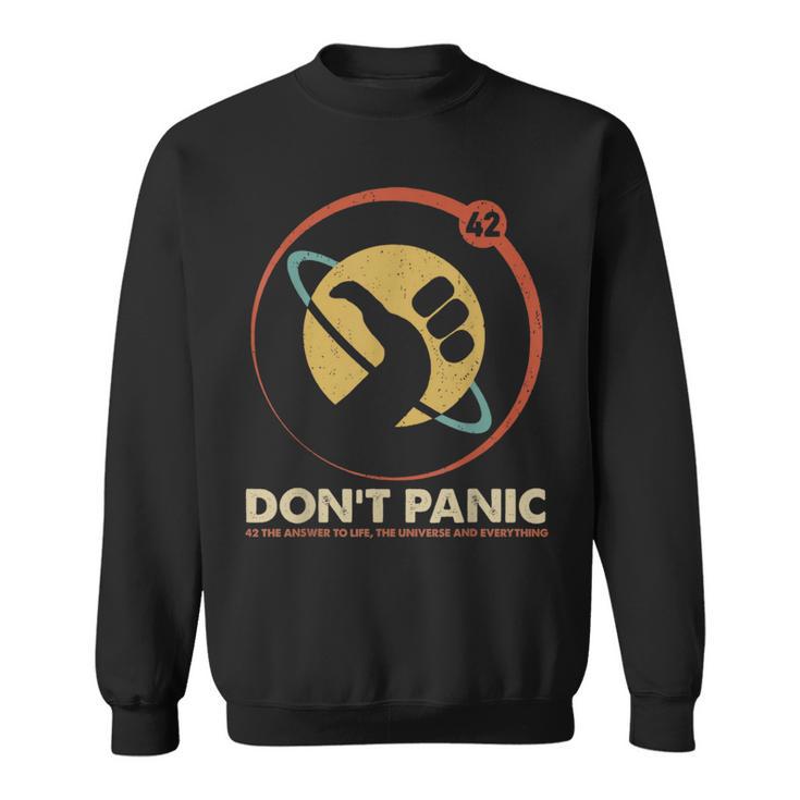 Sweat à Capuche "Life The Universe And Everything 42" - Design Hitchhiker's Guide To The Galaxy, 241g, Coupe Classique