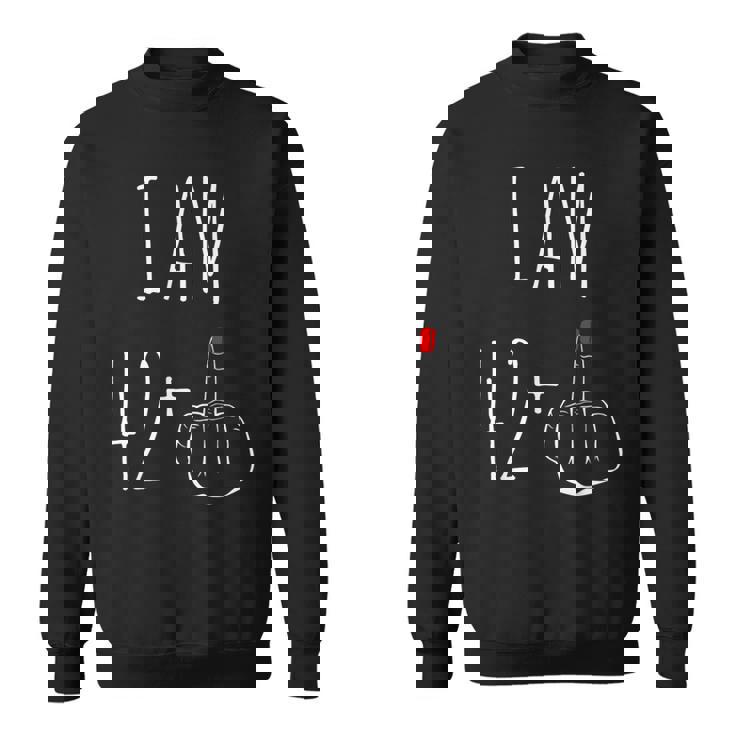 信頼も厚い I Am 42 Plus 1 Middle Finger For A 43Th Birthday Long Sleeve Tシャツ(半袖/袖なし)