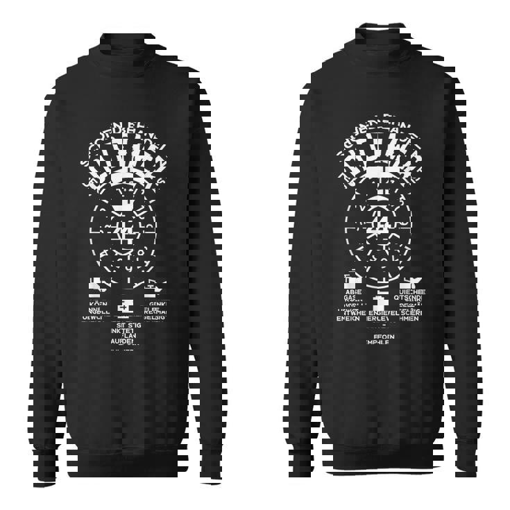 44 Jahre Schonend Treatment Oldtimer 44Th Birthday Sweatshirt