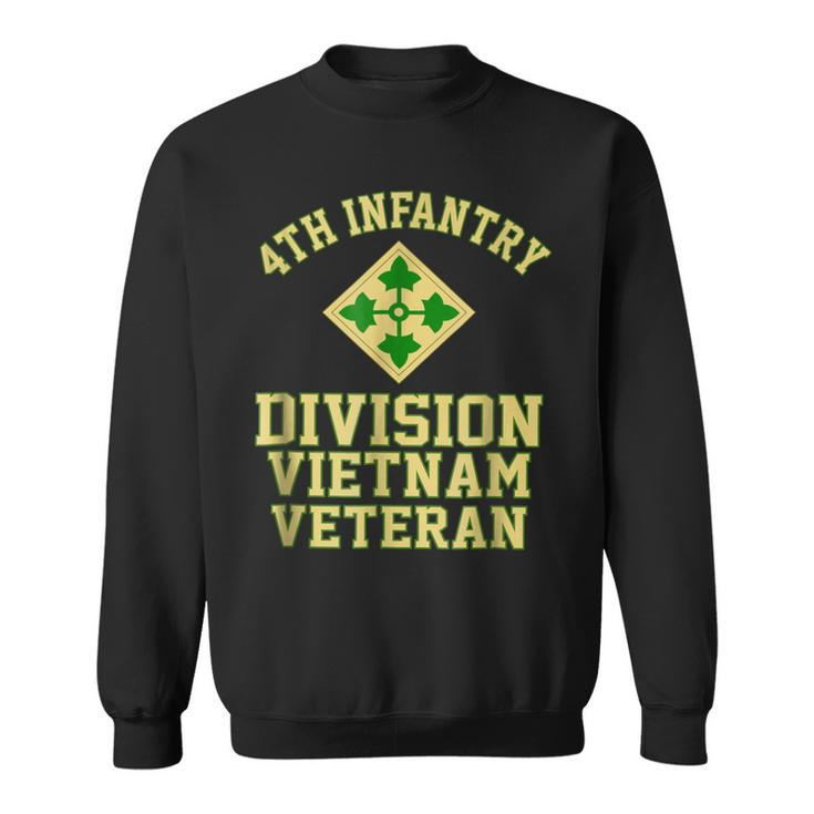 4Th Infantry Division Vietnam Veteran Sweatshirt