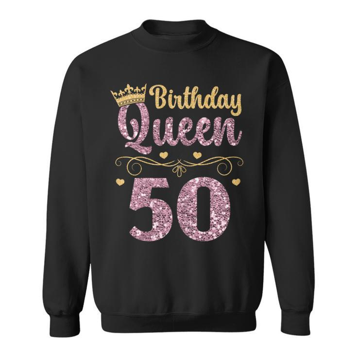 50Th Queen Birthday 50 Years Fift Sweatshirt