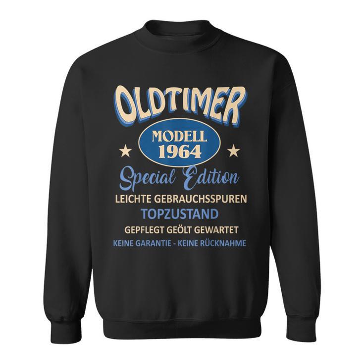 60 Geburtstag Mann Geschenk Papa 1964 Oldtimer 60 Jahre Sweatshirt