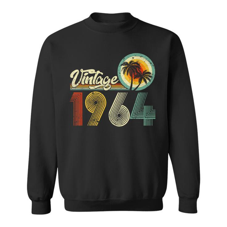 60 Years Old Vintage Born In 1964 Retro 60Th Birthday Sweatshirt