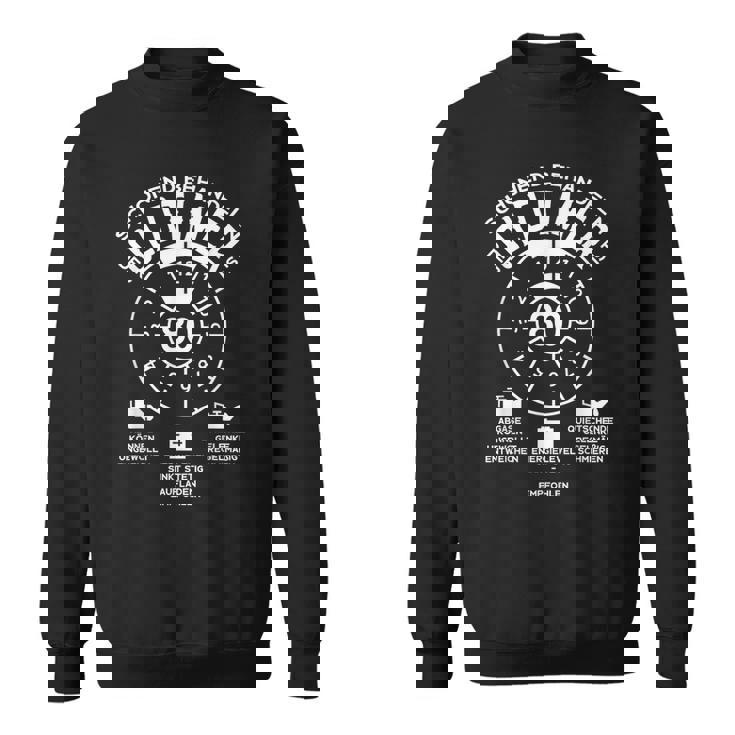 80 Jahre Schonend Treatment Oldtimer 80Th Geburtstag Sweatshirt