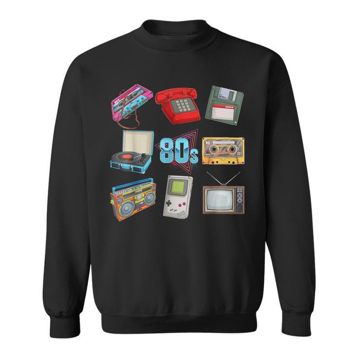80'S Throwback Retro Vintage Party Cassette Tapes Men Sweatshirt