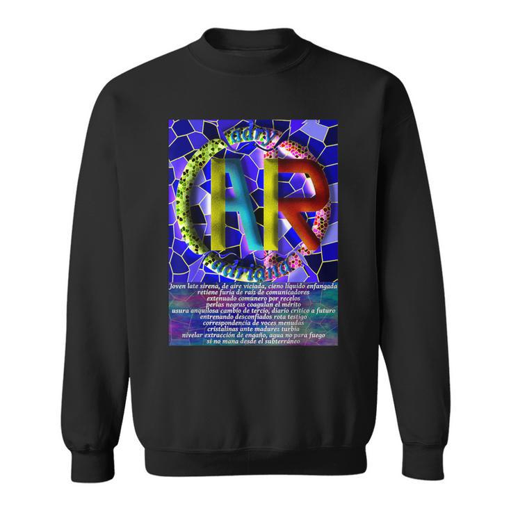 Adriana Mosaic Name With A Dedicated Poem Or Quote Sweatshirt