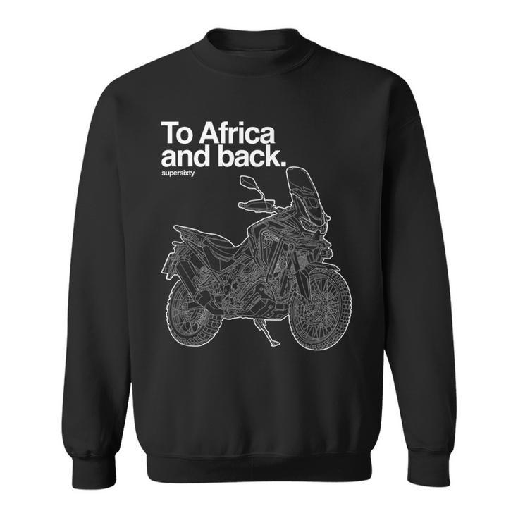 Adventure Dual Sport Adventure Africa Twin Motorcycle Sweatshirt