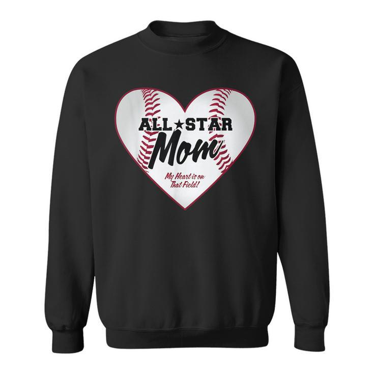 All-Star Baseball Mom Sweatshirt