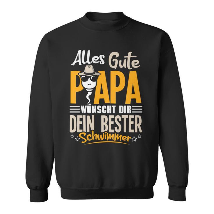 Alles Gute Papa Dein Bester Schwimmer -Ater Papaatertag Sweatshirt