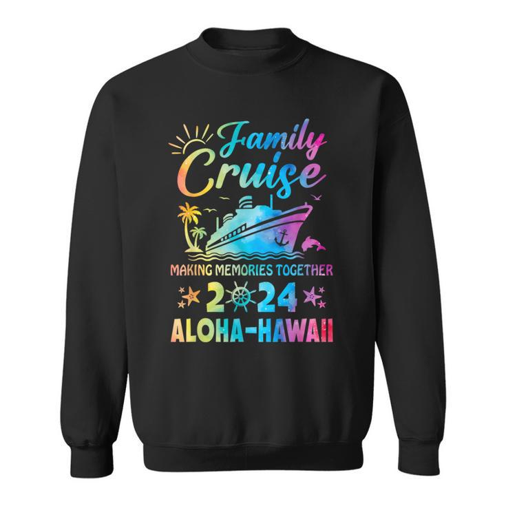 Aloha-Hawaii Vacation Family Cruise 2024 Matching Group Sweatshirt