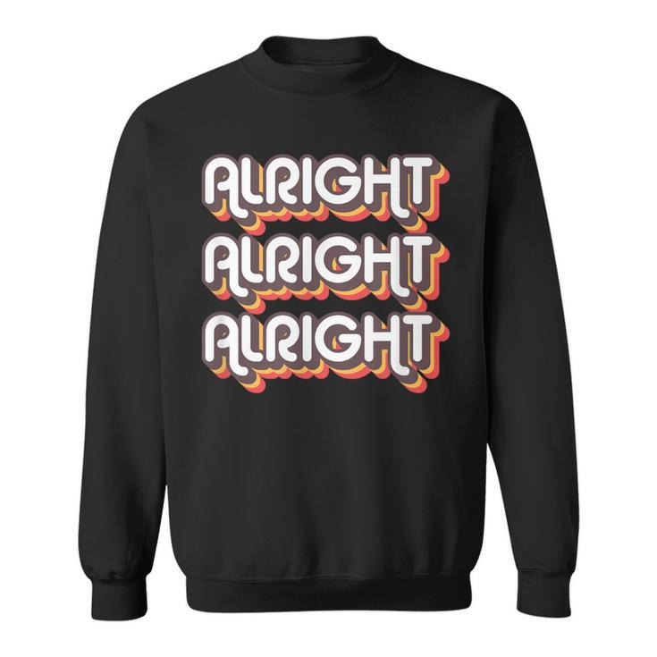 Alright Alright Roller Disco Outfit 70S Costume For Women Sweatshirt
