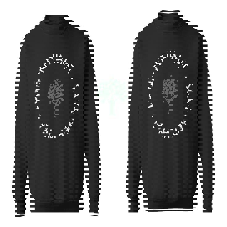 Ama El Planeta Salva El Planeta Camisa de entrenamiento