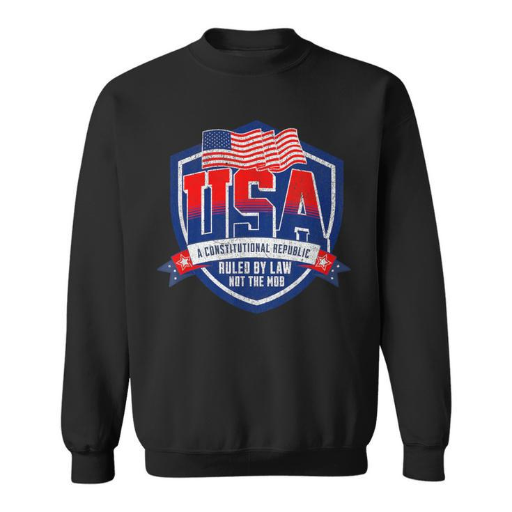 America A Constitutional Republic Vintage Sweatshirt