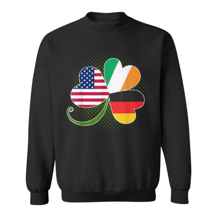 American German And Irish Roots Dna Sweatshirt