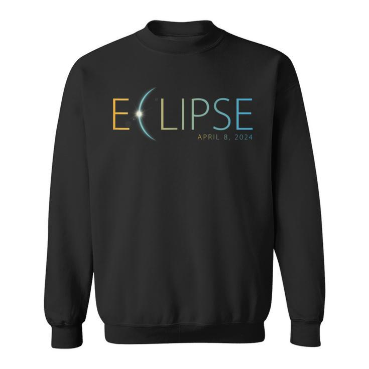 American Solar Eclipse 2024 Total Solar Eclipse April 8 2024 Sweatshirt