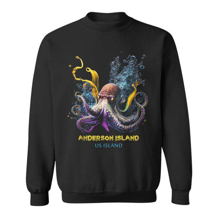 Anderson Island Us Island Sweatshirt