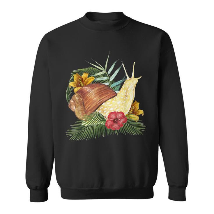 Animal Garden Snail Sweatshirt