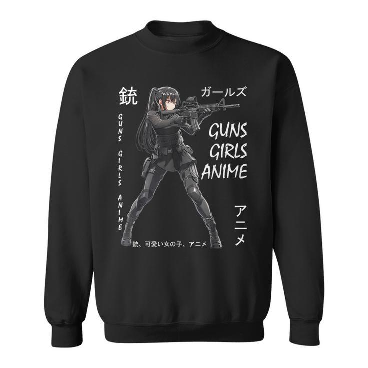 Anime Waifu Graphic Sweatshirt