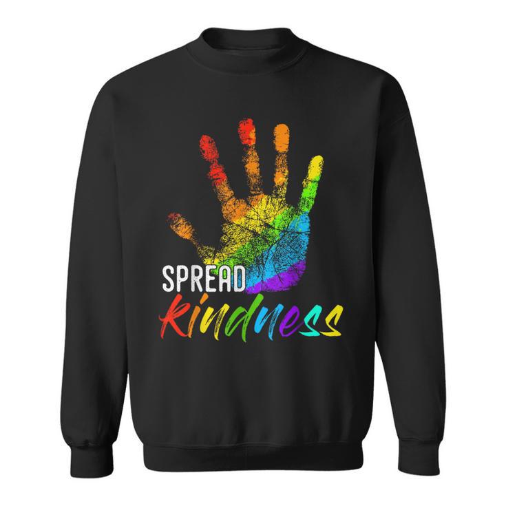 Anti Bullying Handprint For Teachers To Spread Kindness Sweatshirt