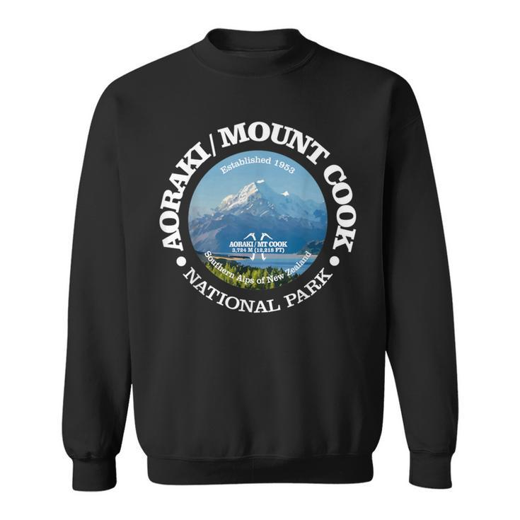 Aoraki Mount Cook National Park New Zealand Hiking Sweatshirt