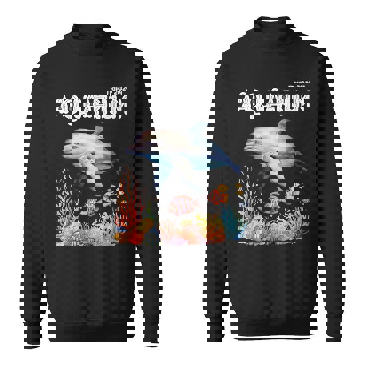 Aquarium Squad Sea Animal Lover Zoo Trip Dolphins Club 2024 Sweatshirt